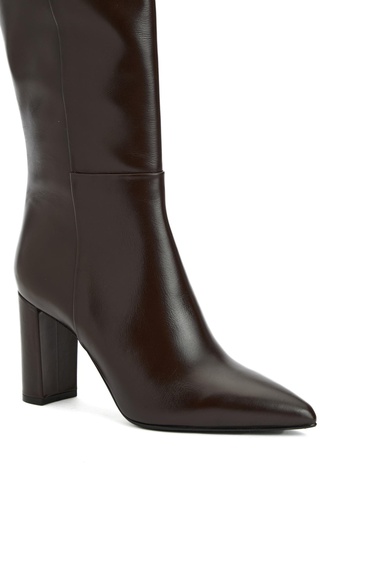  George Hogg Kadın Kahverengi Deri Çizme