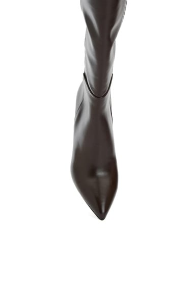  George Hogg Kadın Kahverengi Deri Çizme