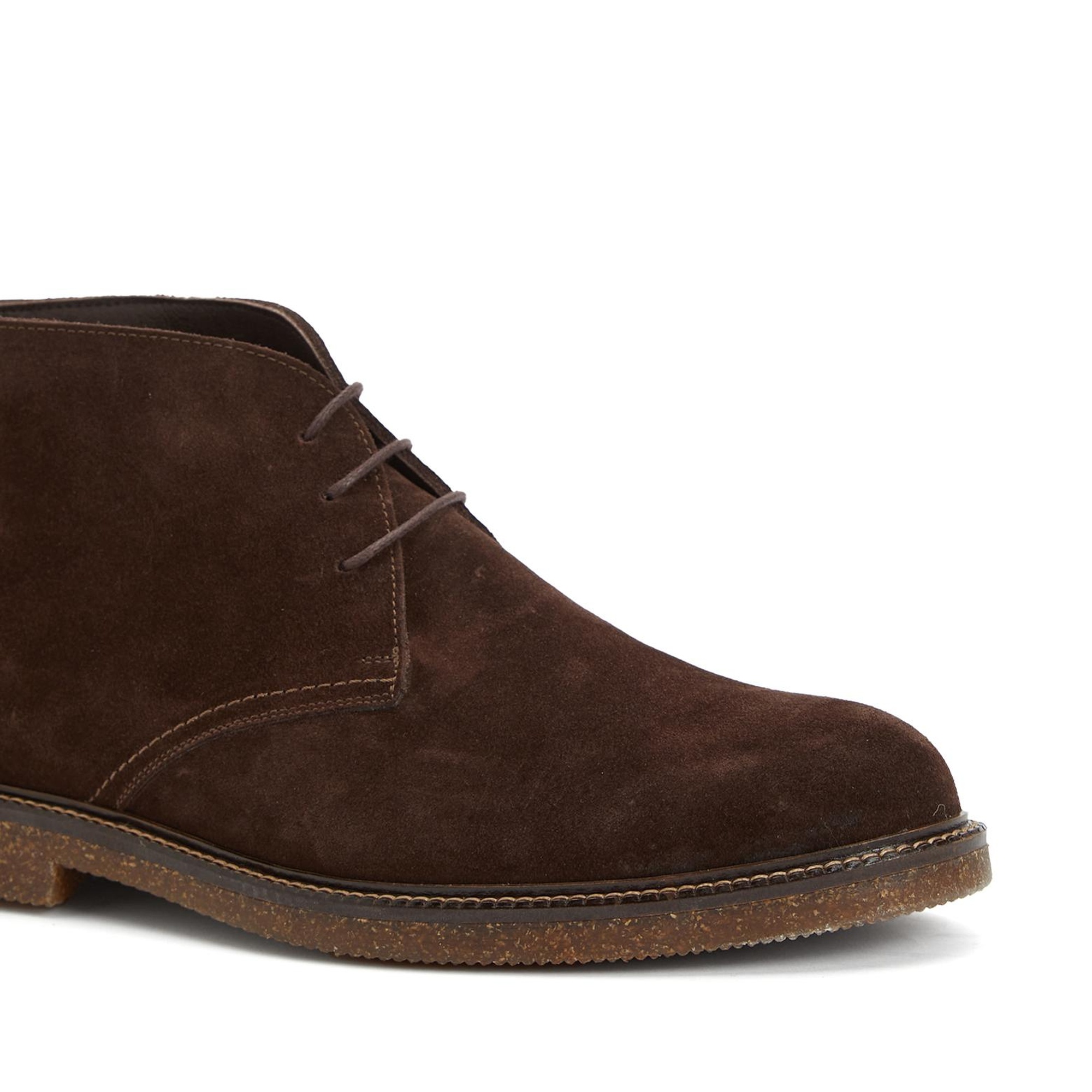 Divarese Erkek Kahverengi Süet Bot