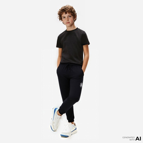  Converse Çocuk Siyah Eşofman Altı