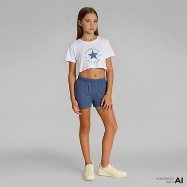  Converse Çocuk Mavi Eşofman Takımı