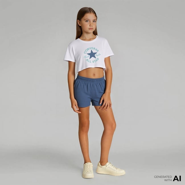  Converse Çocuk Mavi Eşofman Takımı