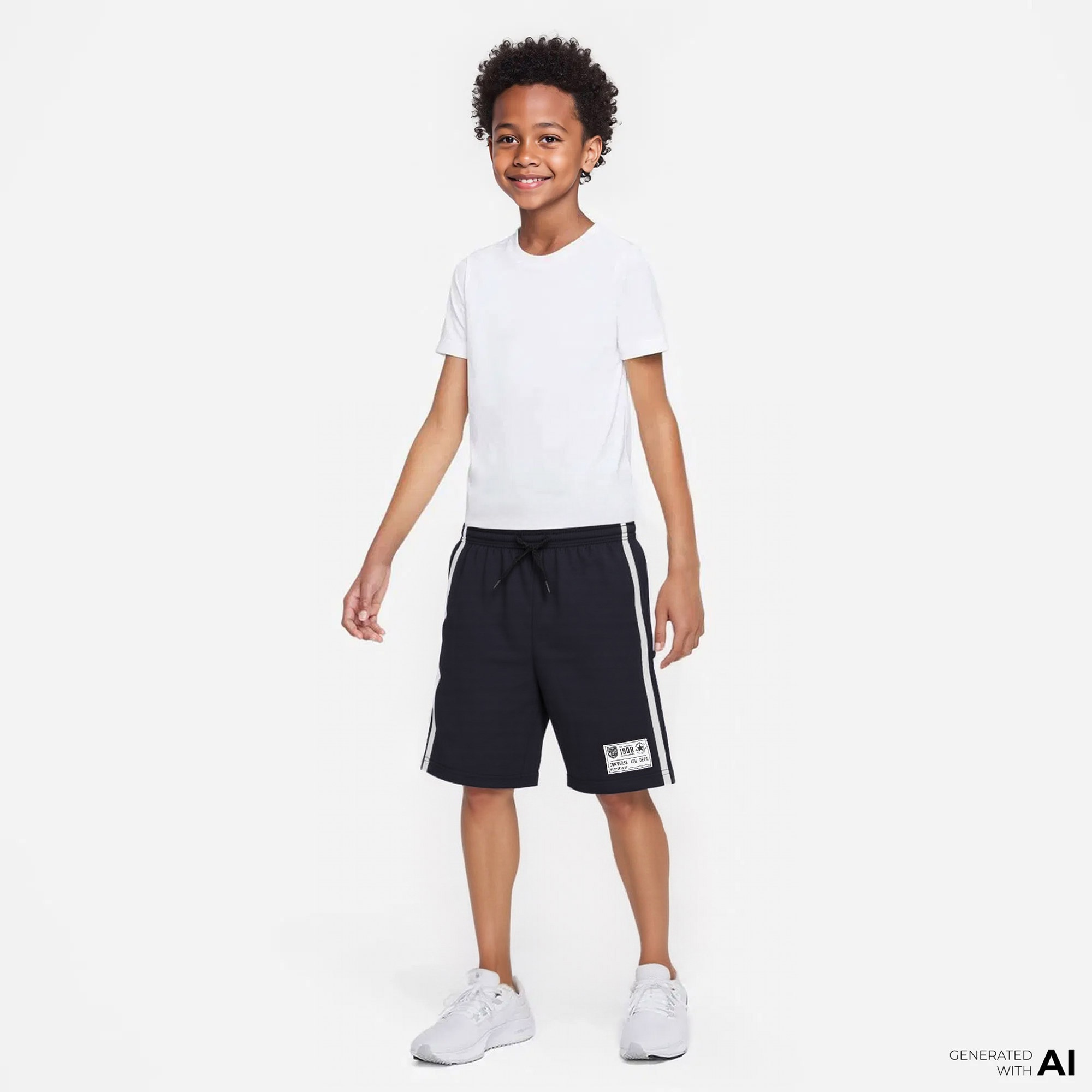 Converse Çocuk Siyah Şort