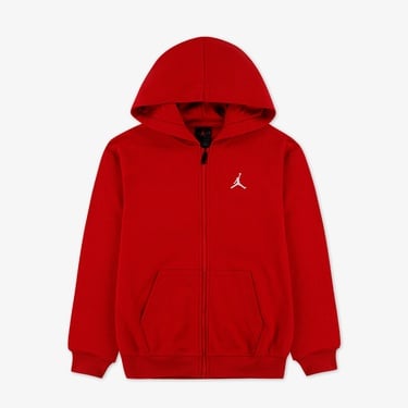  Jordan Brooklyn Çocuk Kırmızı Fermuarlı Sweatshirt