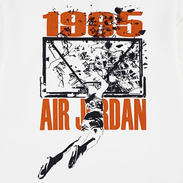  Jordan 85 Shatter Çocuk Beyaz T-Shirt