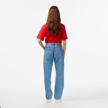  Levi'S 501 90S In Love With You Kadın Mavi Jean