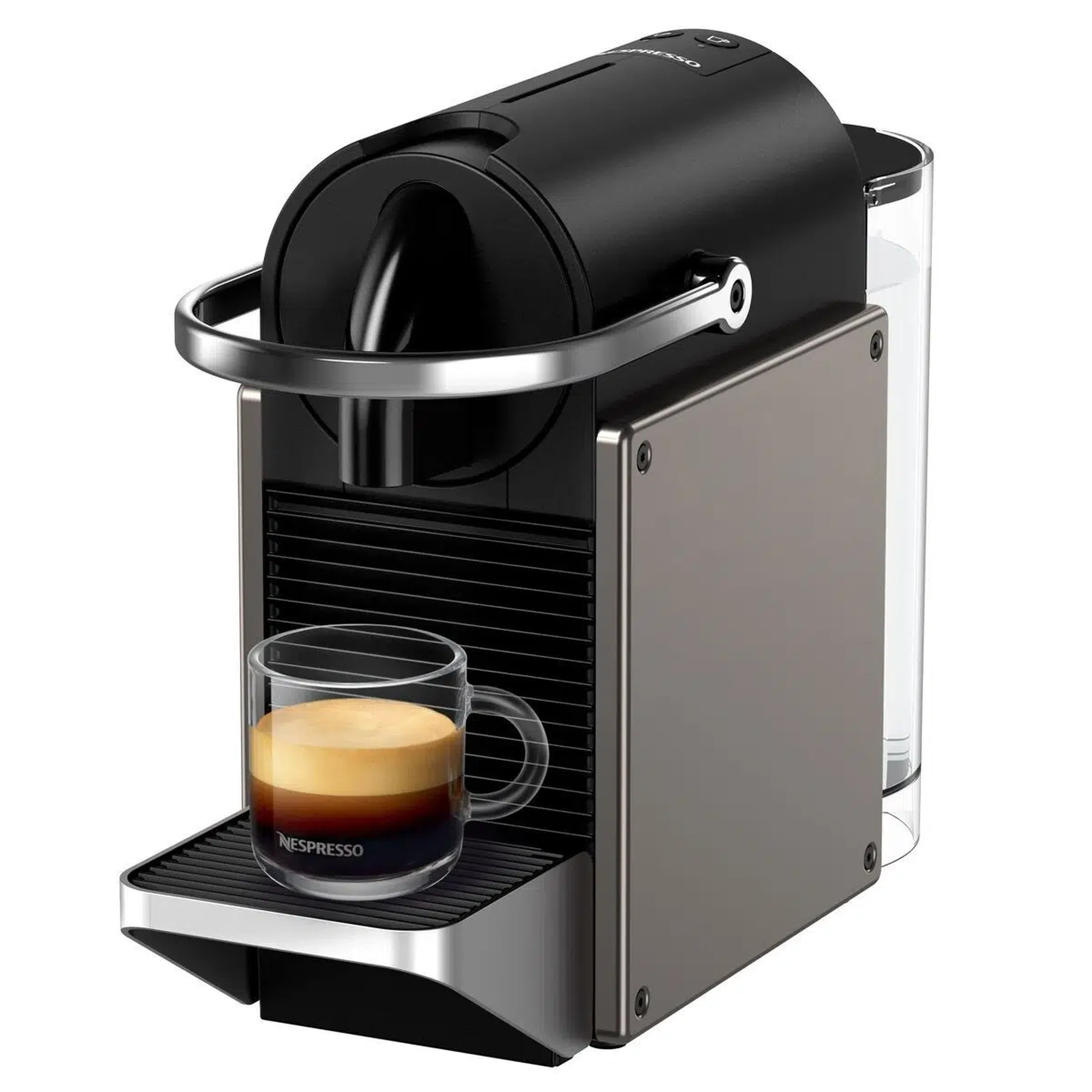 Nespresso D62 Pixie Kahve Makinesi, Gümüş