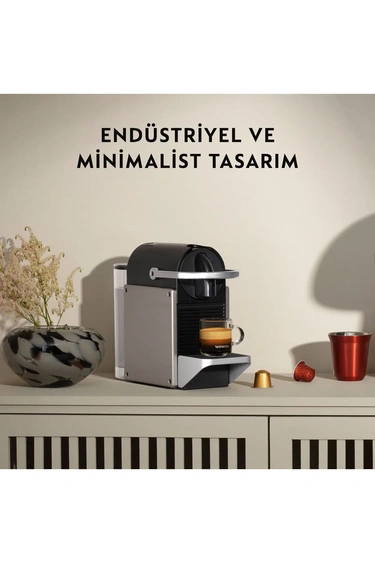  Nespresso C62 Pixie Espresso Kahve Makinesi,Titan