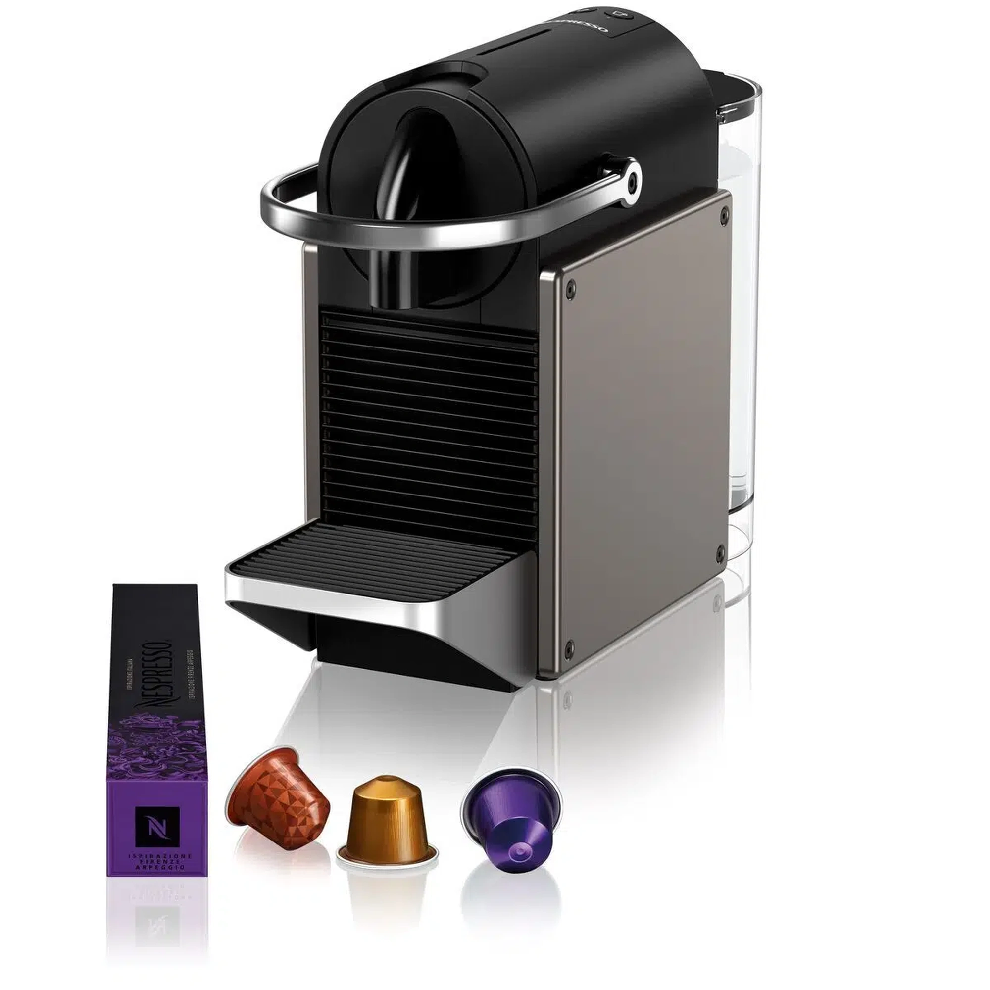 Nespresso C62 Pixie Espresso Kahve Makinesi,Titan