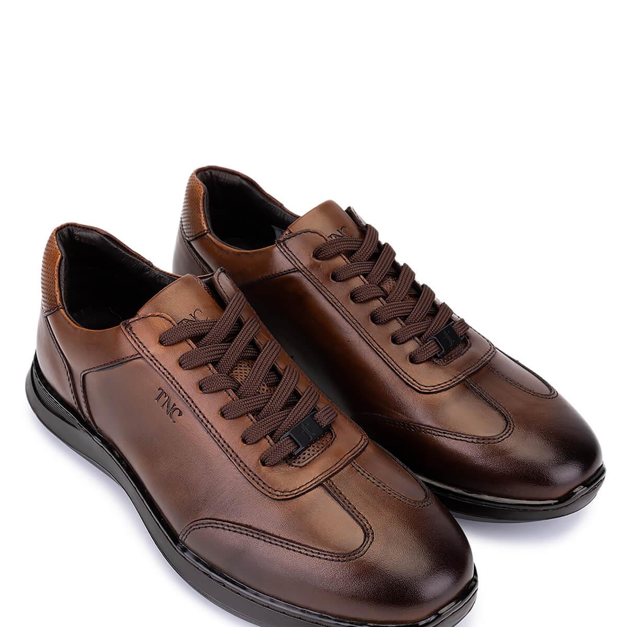 Tamer Tanca Erkek Hakiki Deri Taba Casual Ayakkabı