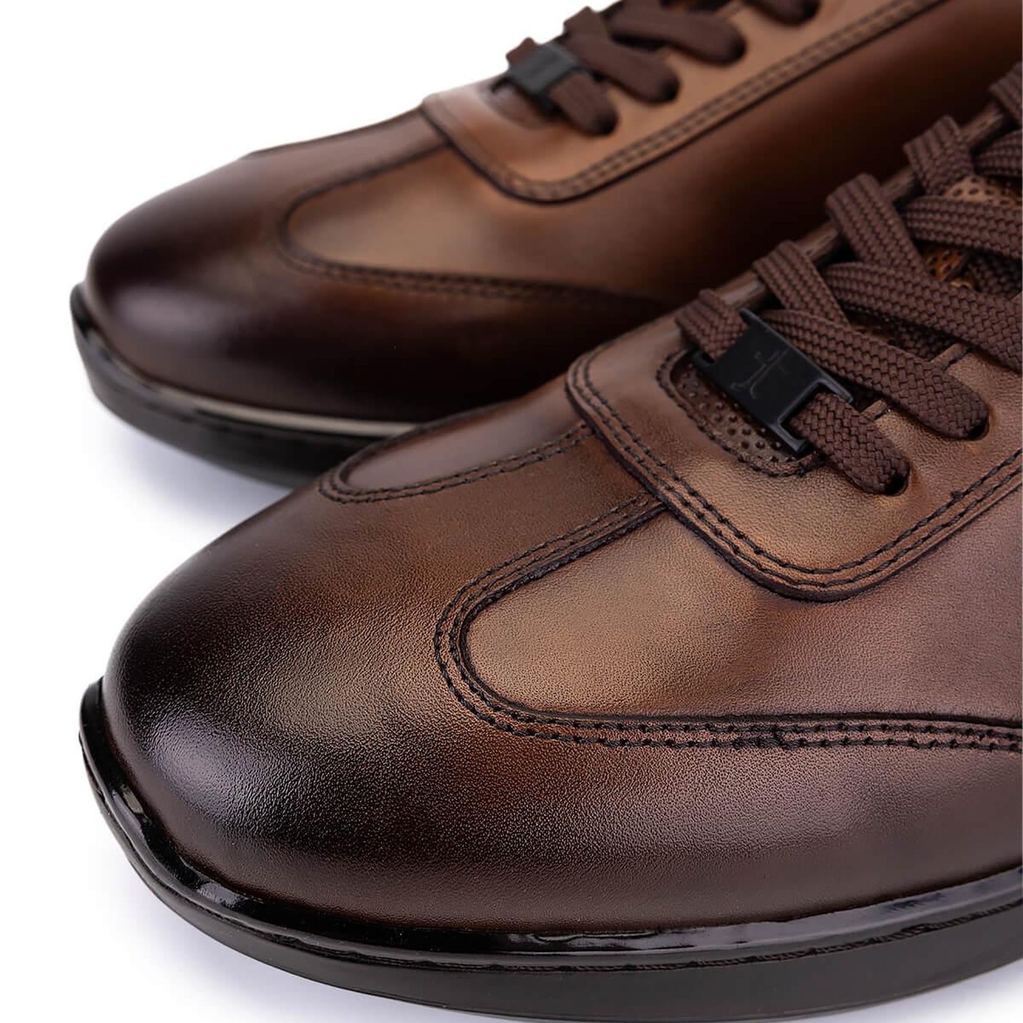 Tamer Tanca Erkek Hakiki Deri Taba Casual Ayakkabı