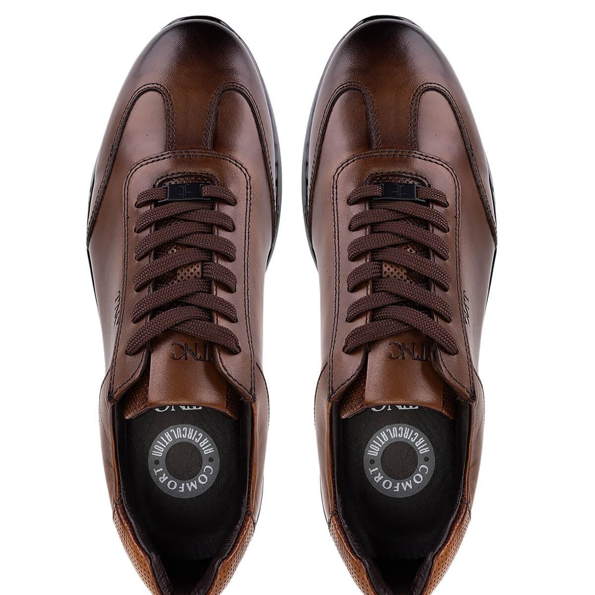 Tamer Tanca Erkek Hakiki Deri Taba Casual Ayakkabı