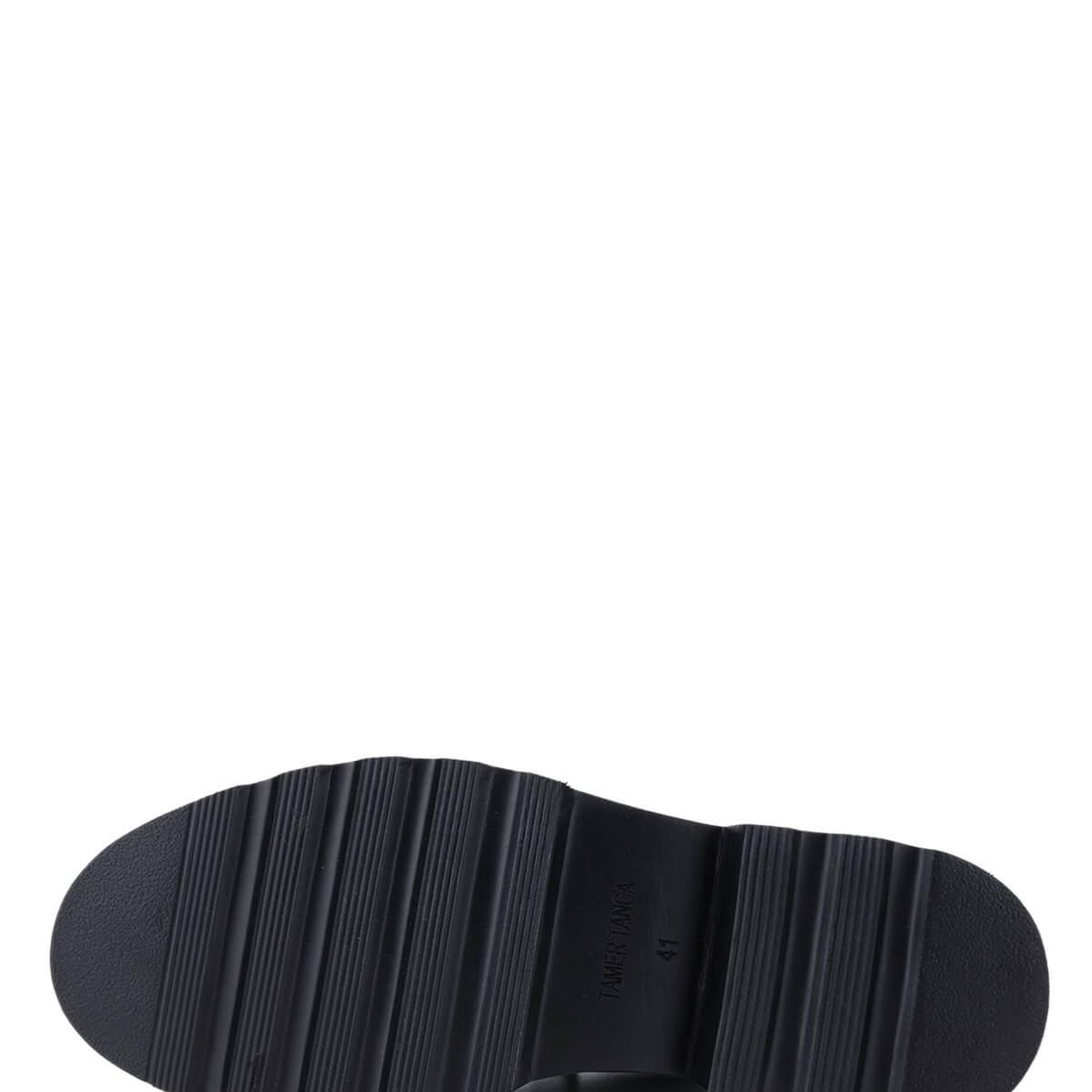 Tamer Tanca Erkek Hakiki Deri Siyah Casual Ayakkabı