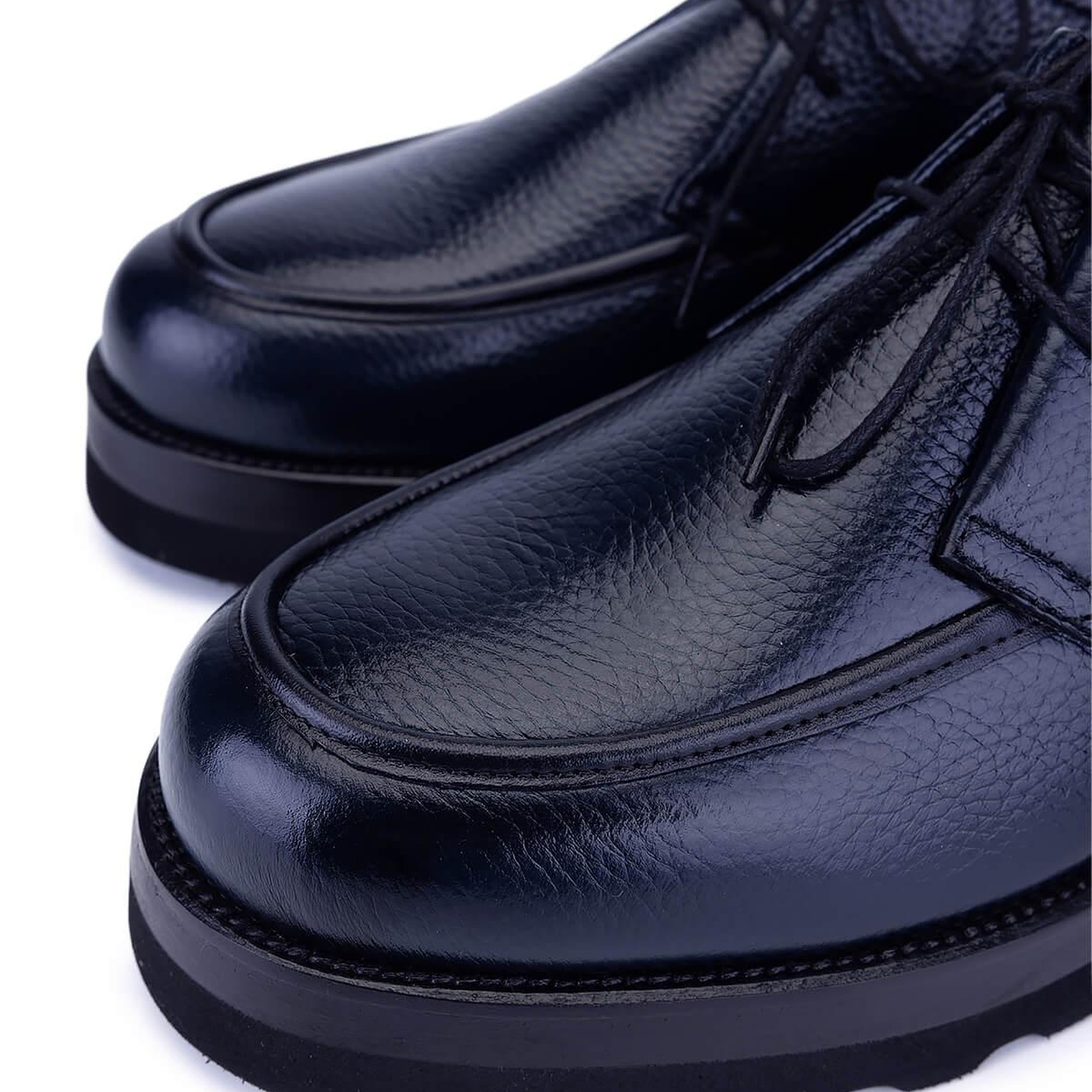 Tamer Tanca Erkek Hakiki Deri Lacivert Casual Ayakkabı