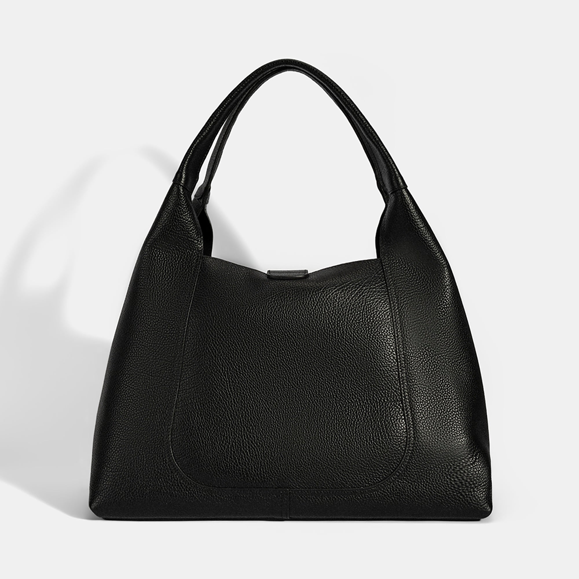 DESA Kadın Siyah Cüzdan Aksesuarlı Deri Omuz Çantası