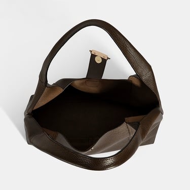  Kadın Acı Kahve Cüzdan Aksesuarlı Deri Omuz Çantası