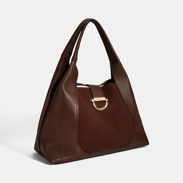  DESA Kadın Bordo Cüzdan Aksesuarlı Deri Omuz Çantası