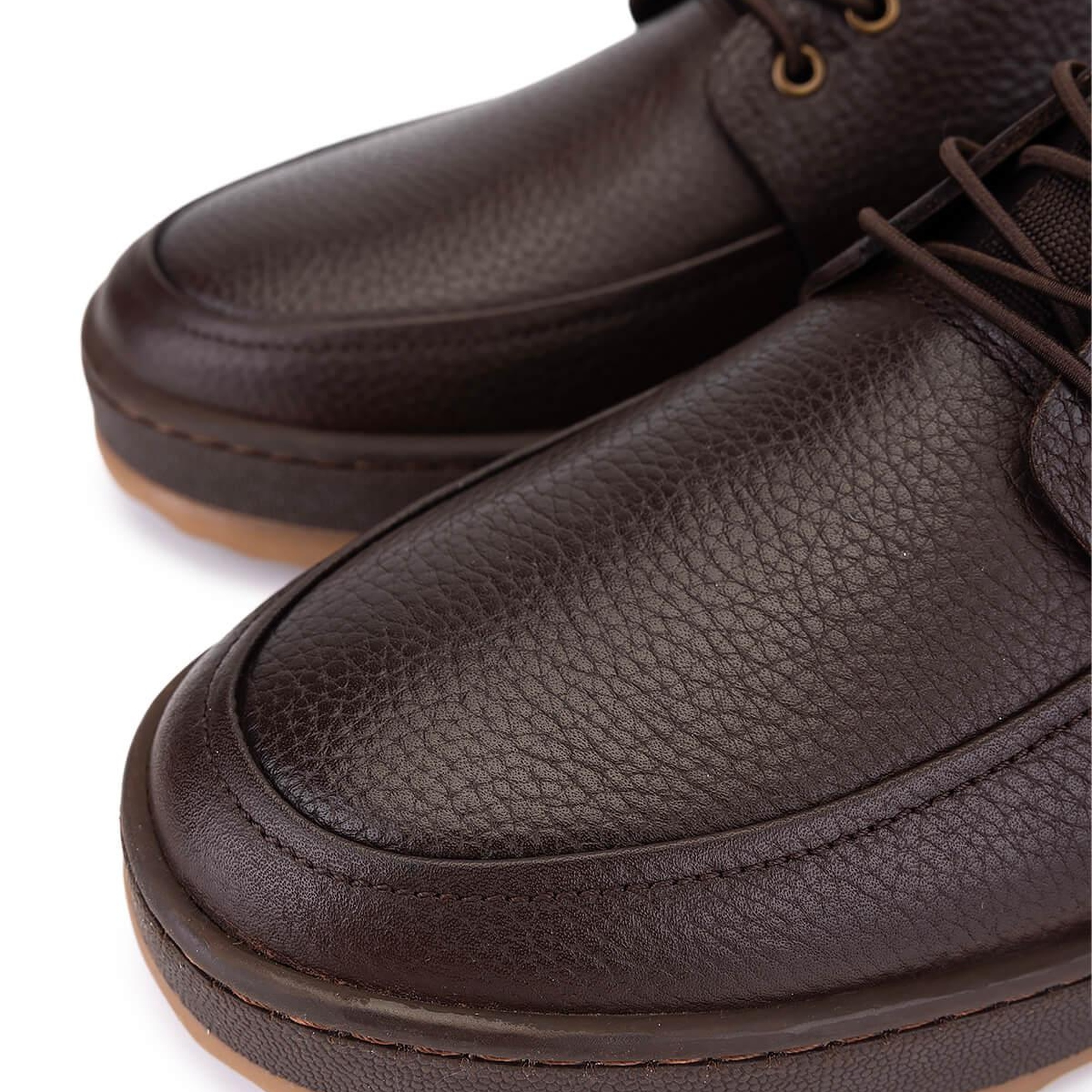 Tamer Tanca Erkek Hakiki Deri Kahverengi Casual Ayakkabı