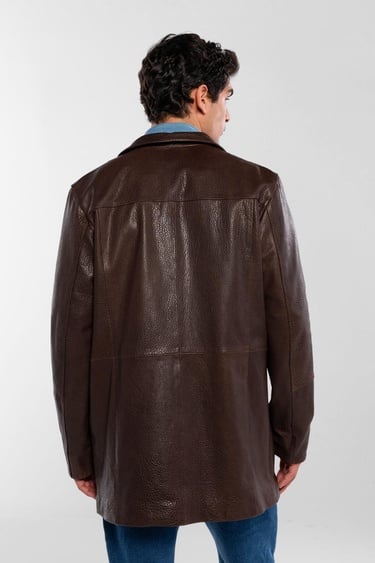  Tamer Tanca Erkek Hakiki Deri Viski Jumbo Mont