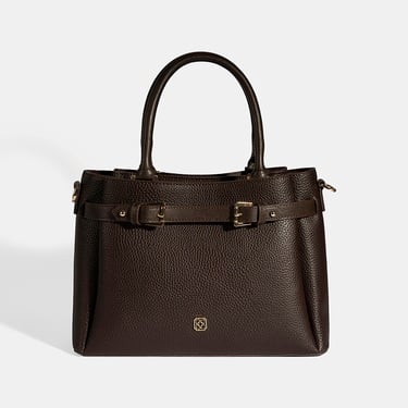  Kadın Kahve Omuz Askılı El Çantası