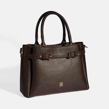  Kadın Kahve Omuz Askılı El Çantası