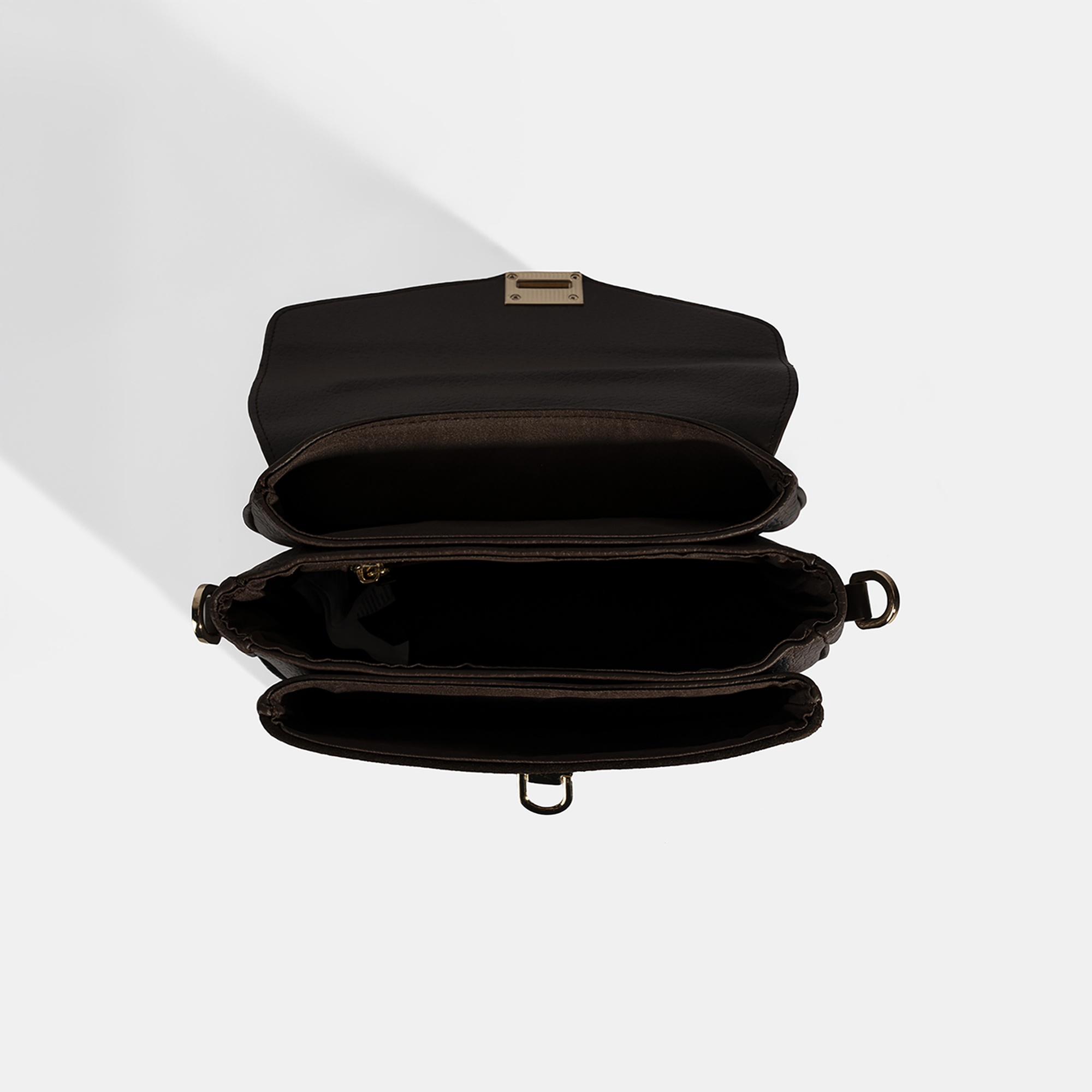 Kadın Acı Kahve Omuz Askılı El Çantası