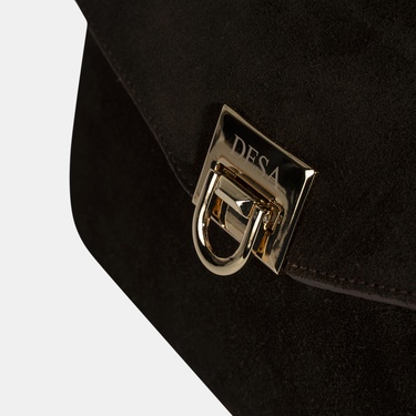  Kadın Acı Kahve Omuz Askılı El Çantası