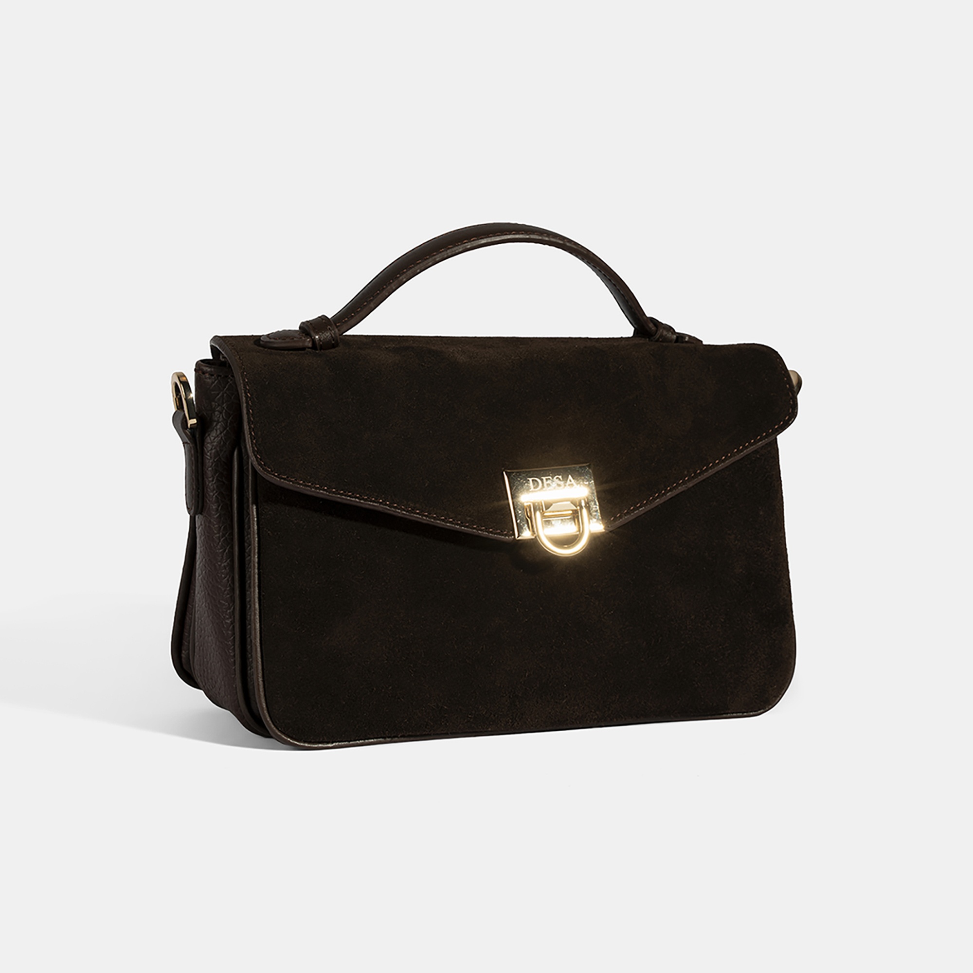 Kadın Acı Kahve Omuz Askılı El Çantası