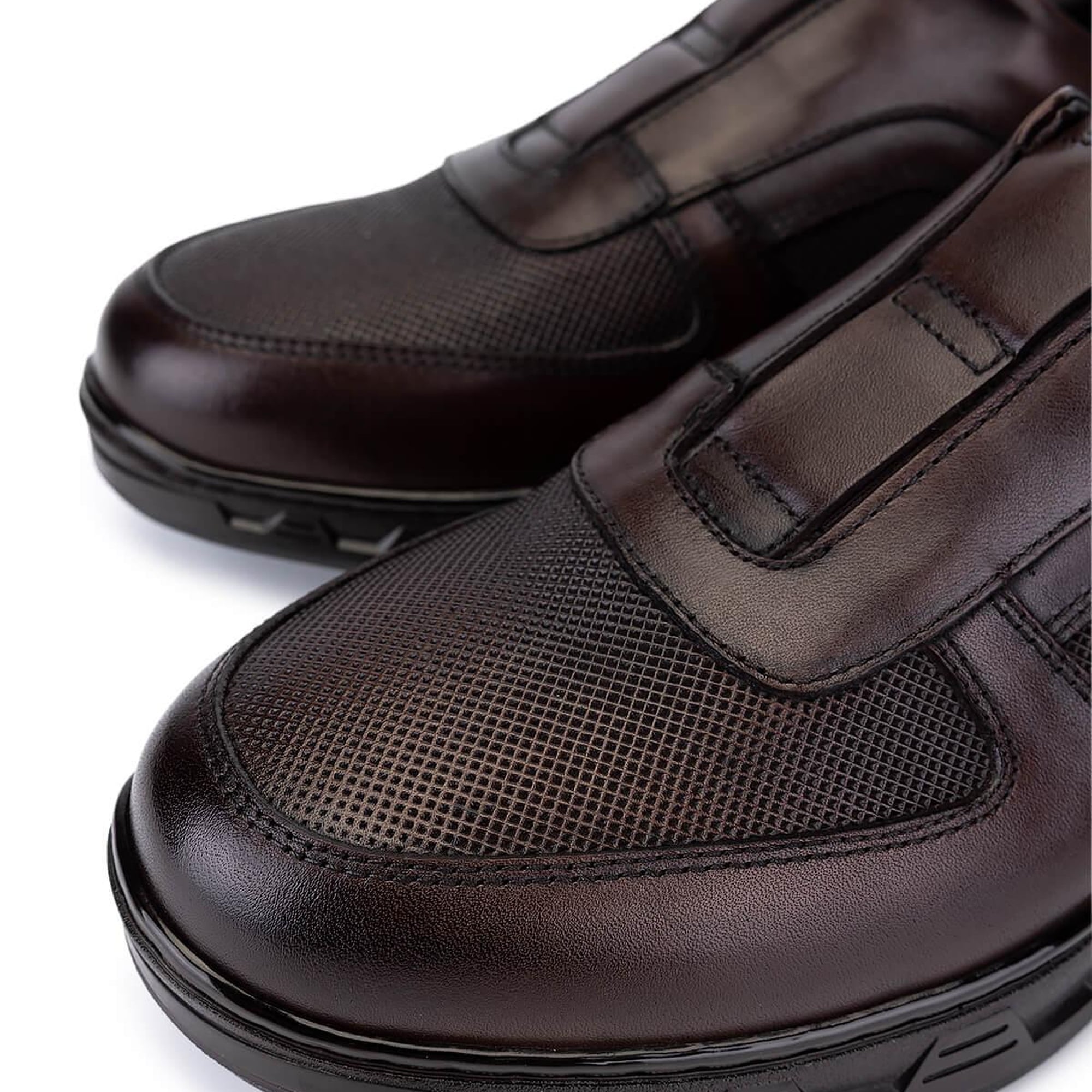 Tamer Tanca Erkek Hakiki Deri Kahverengi Sneakers & Spor Bot