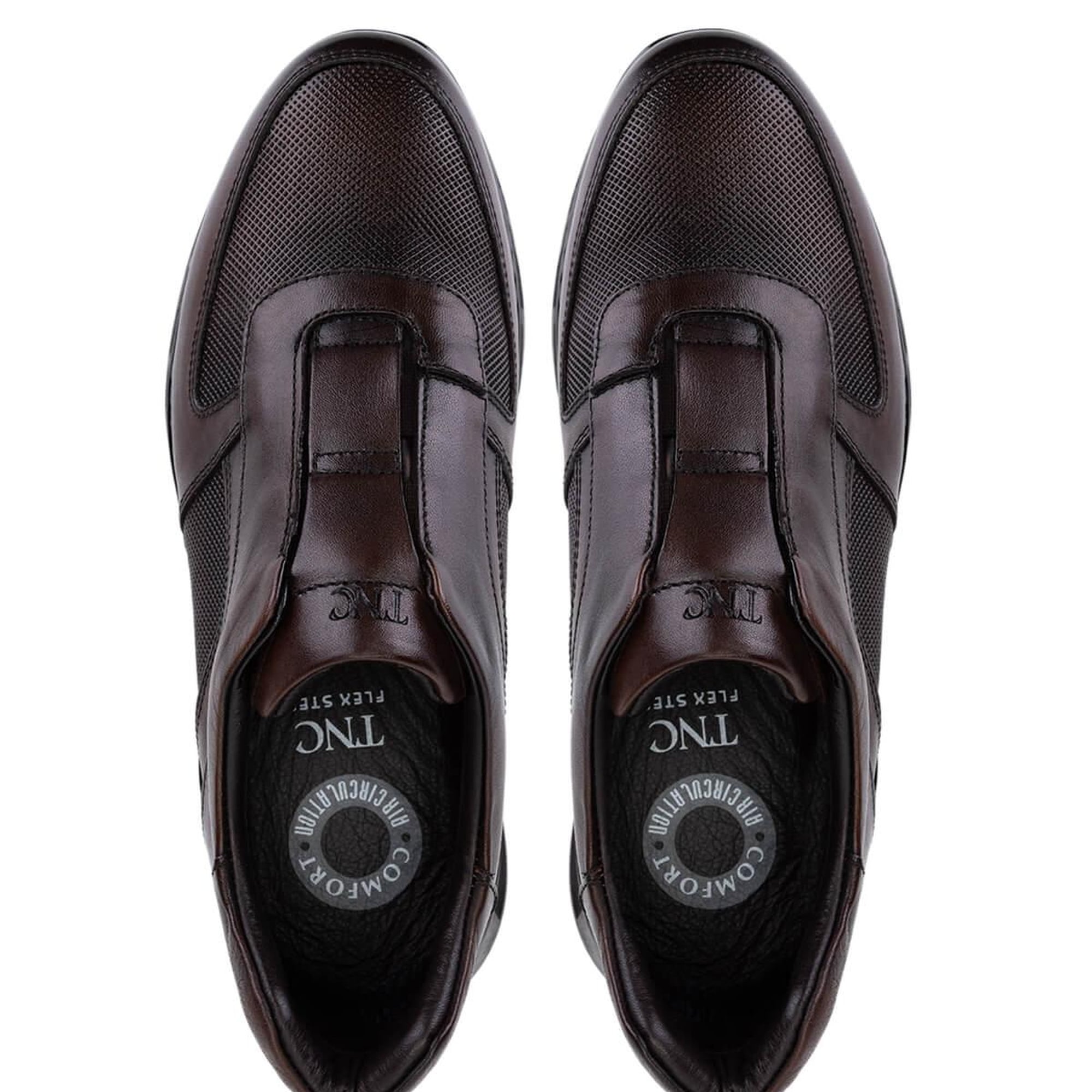 Tamer Tanca Erkek Hakiki Deri Kahverengi Sneakers & Spor Bot