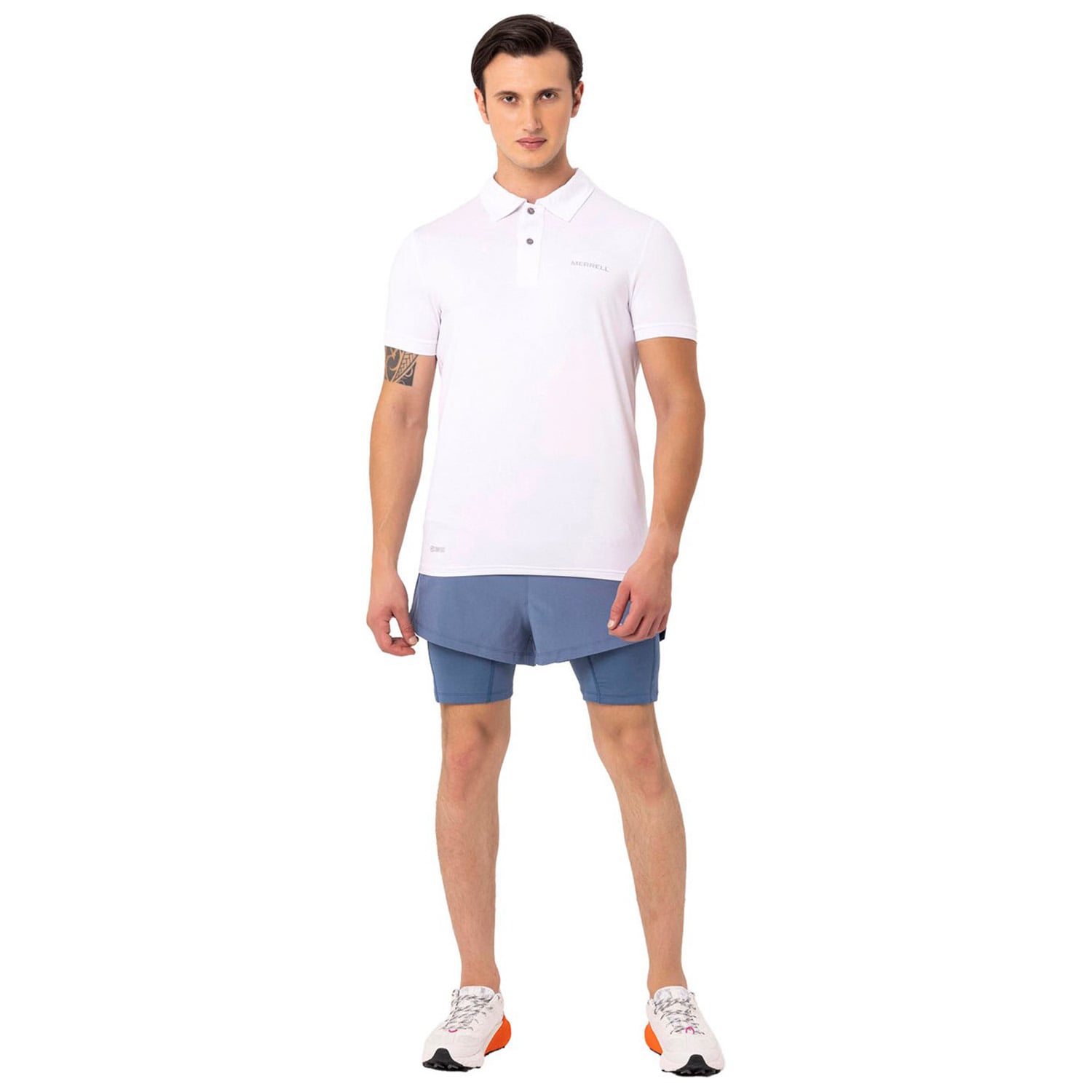  Merrell Pace Erkek Beyaz Polo Tişört