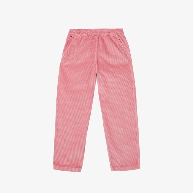  Tommy Hilfiger Pull On Corduroy Çocuk Pembe Pantolon