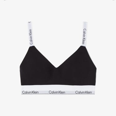  Calvin Klein Lightly Lined Kadın Siyah Bra