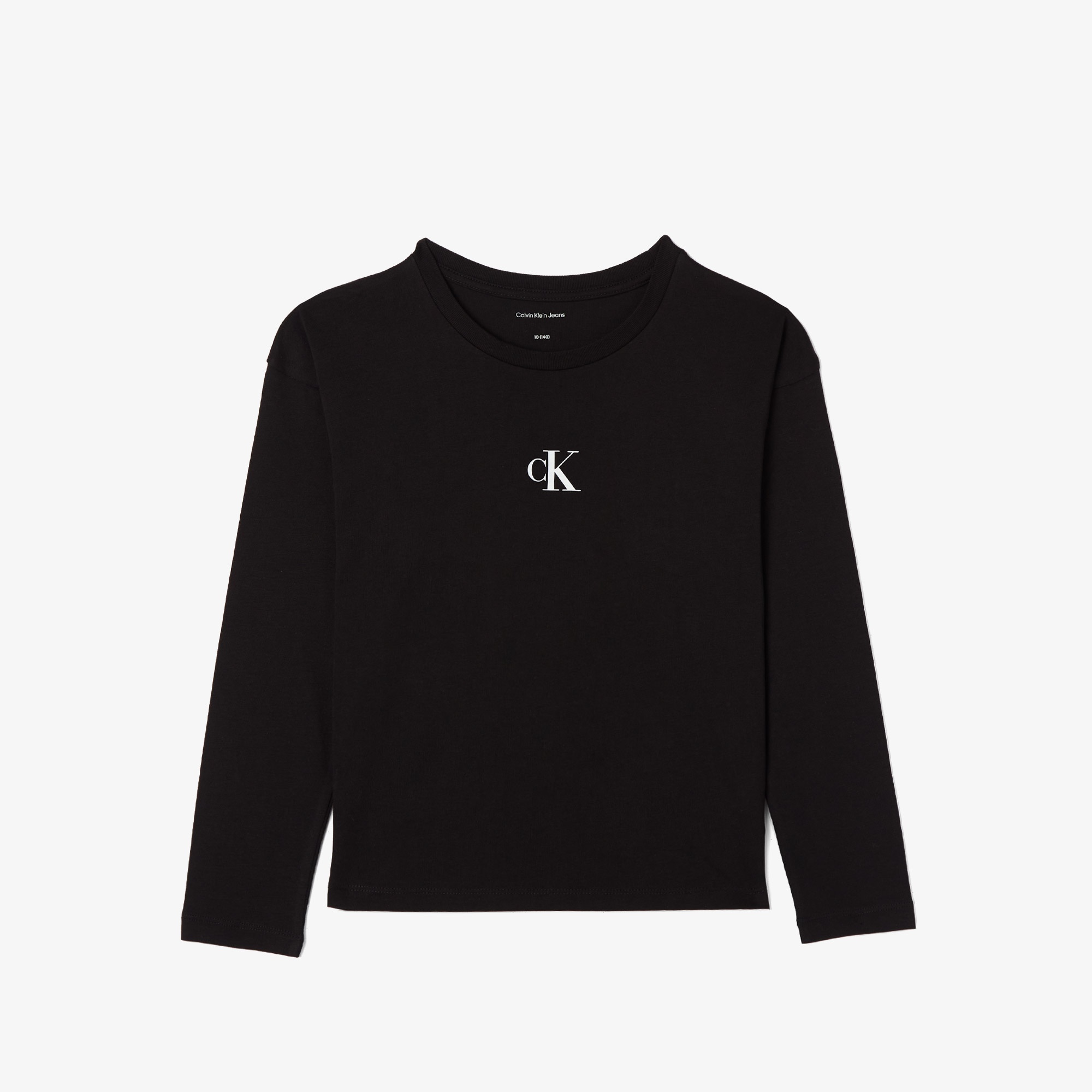 Calvin Klein Logo Çocuk Siyah T-Shirt