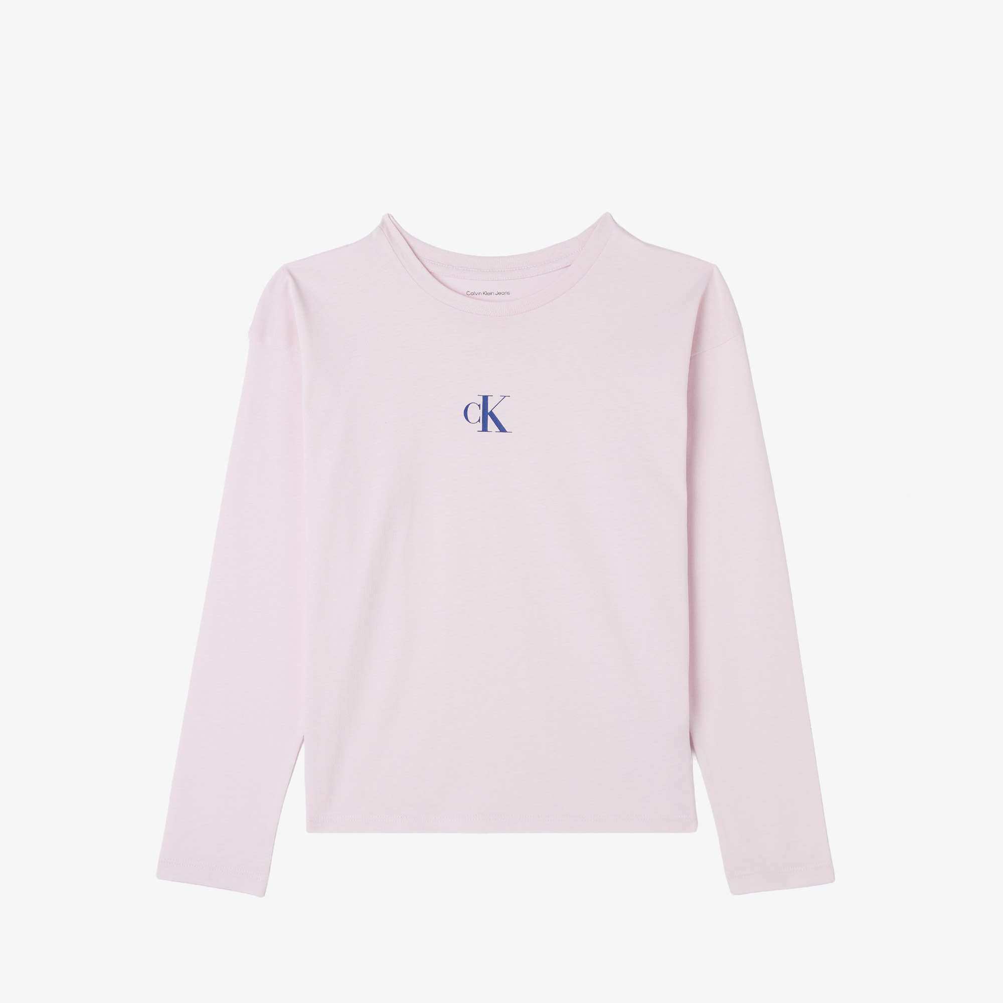  Calvin Klein Logo Çocuk Pembe T-Shirt