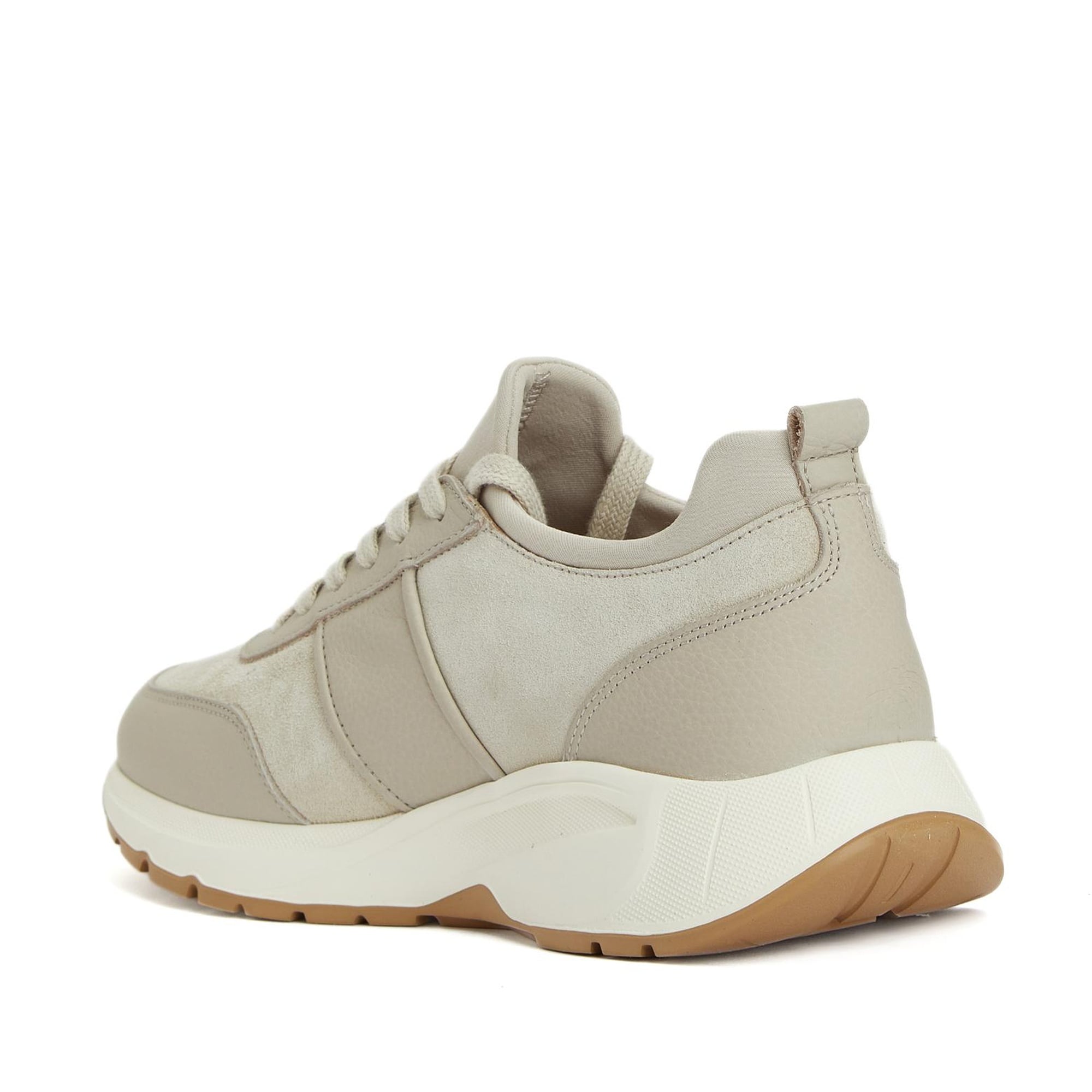 Divarese Erkek Bej Günlük Rahat Süet Sneaker