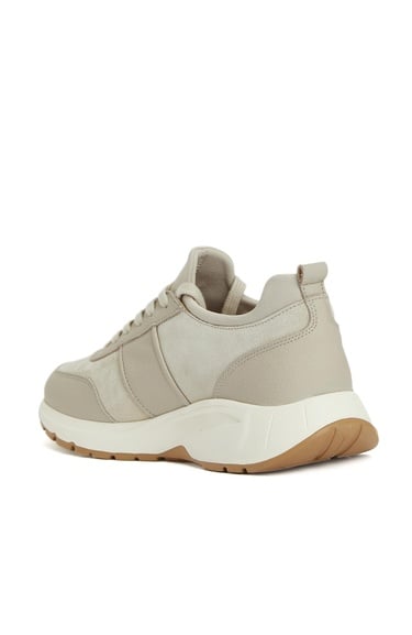  Divarese Erkek Bej Günlük Rahat Süet Sneaker