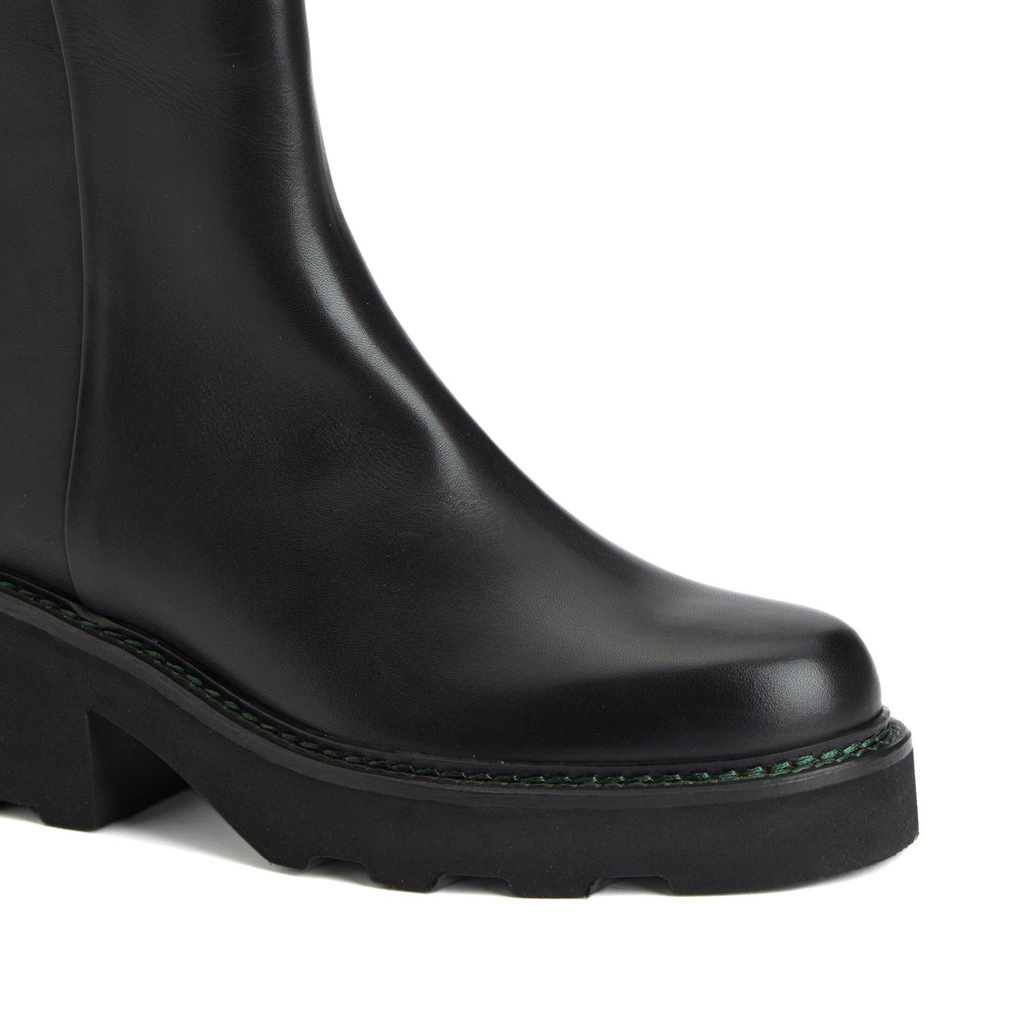 George Hogg Kadın Siyah Deri Bot