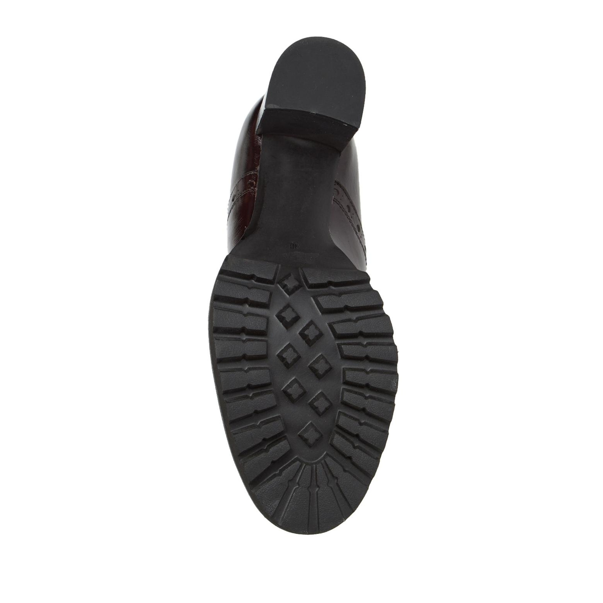 George Hogg Kadın Kahverengi Topuklu Chelsea Deri Bot