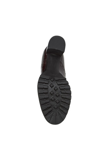  George Hogg Kadın Kahverengi Topuklu Chelsea Deri Bot