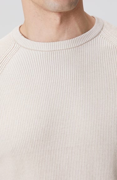  Network Erkek Bej Fitilli Kazak