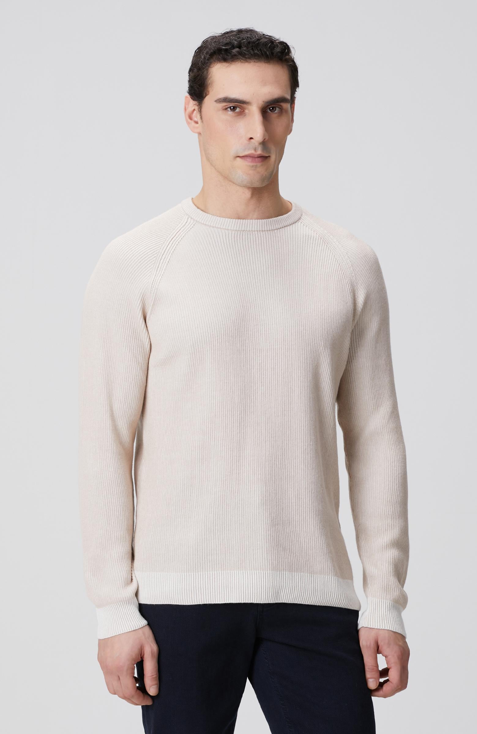  Network Erkek Bej Fitilli Kazak