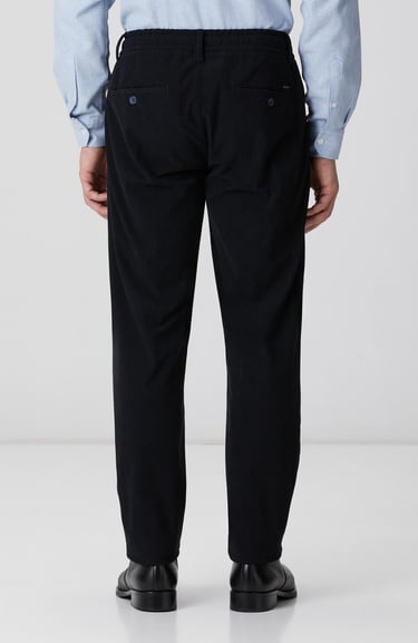  Network Erkek Lacivert Kadife Fitilli Jogger Pantolon