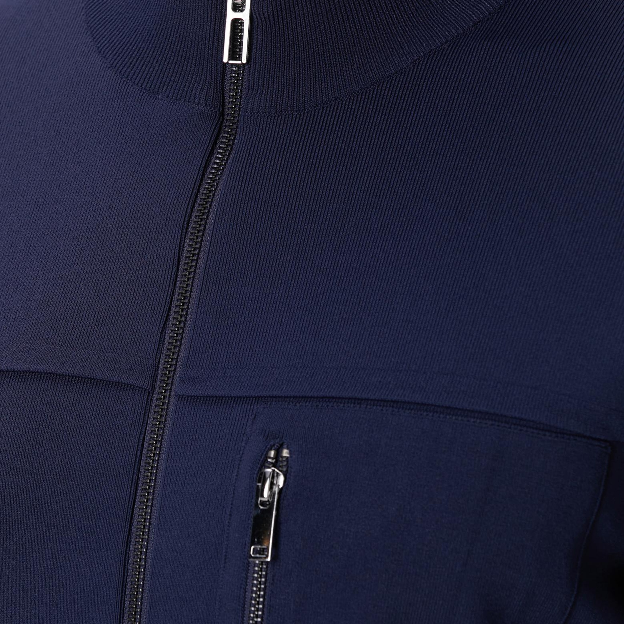 Network Erkek Lacivert Cep Detaylı Triko Mont