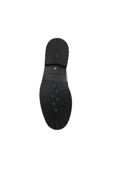  George Hogg Kadın Yeşil Püsküllü Rugan Deri Loafer