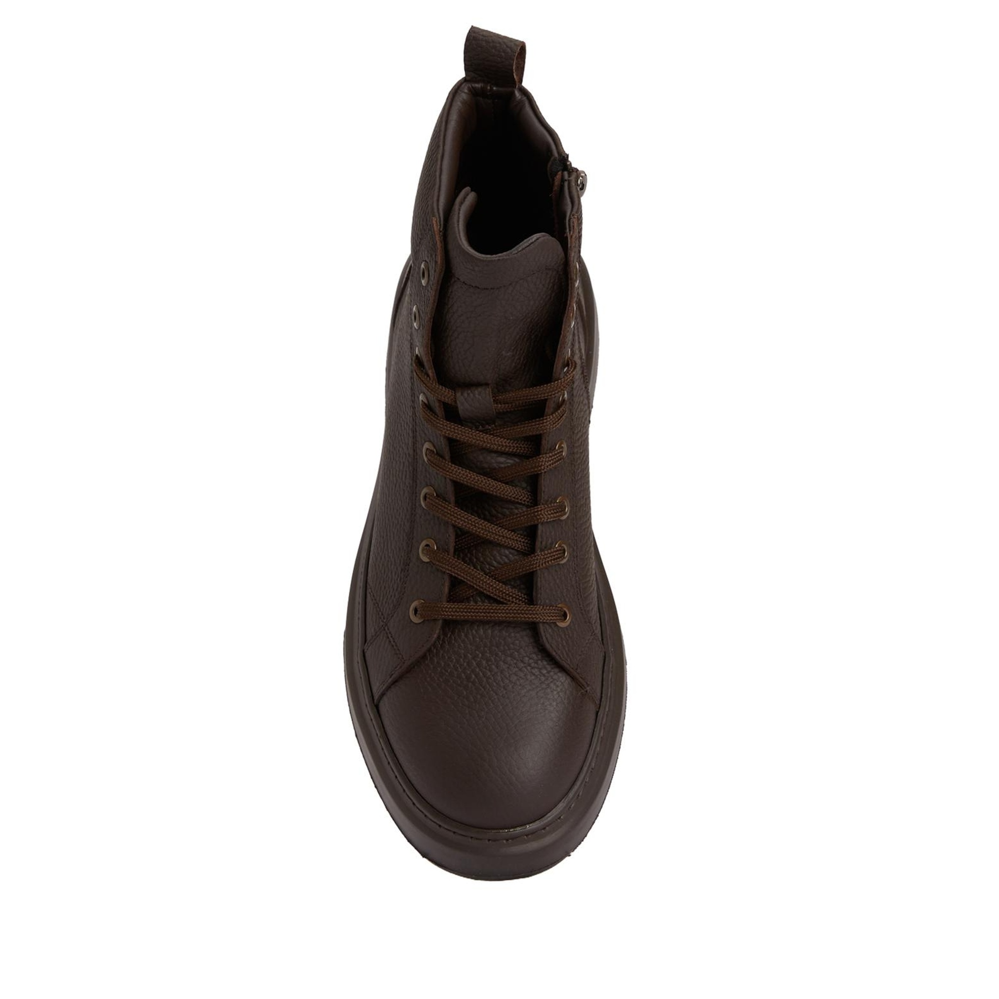 Divarese Erkek Kahverengi Deri Sneaker Bot