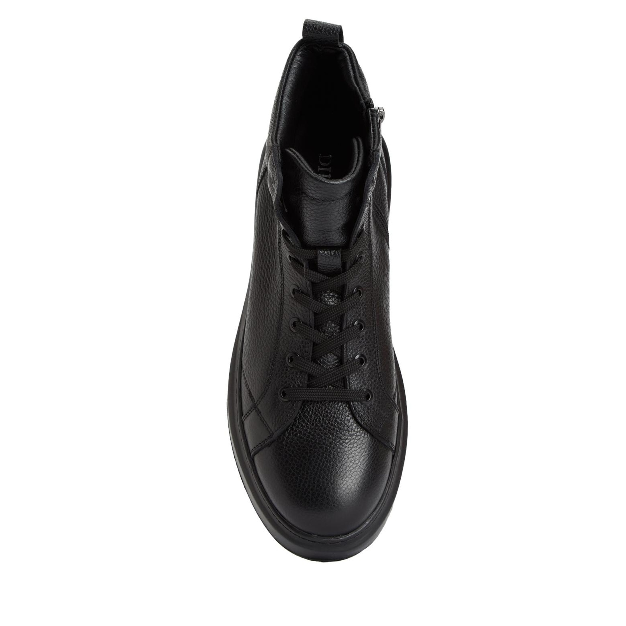 Divarese Erkek Siyah Deri Sneaker Bot