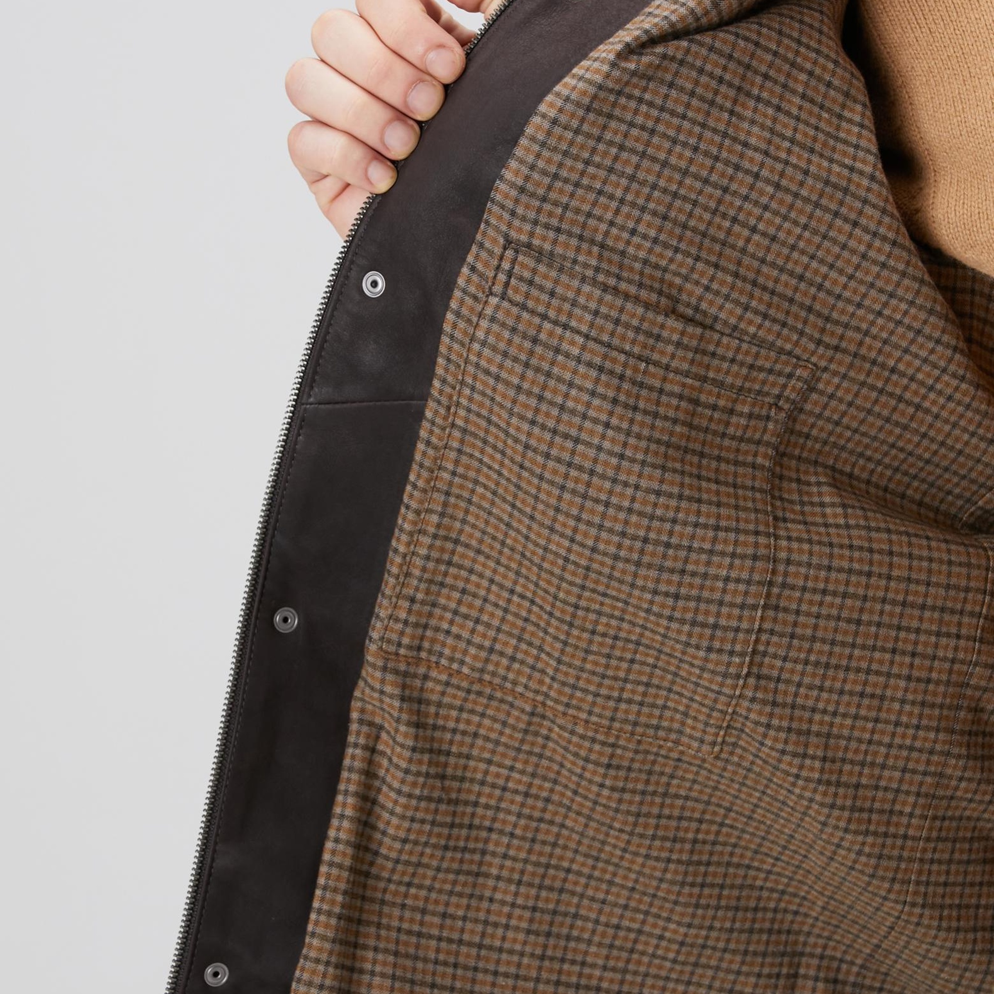 Network Erkek Kahverengi Nubuk Deri Kaban