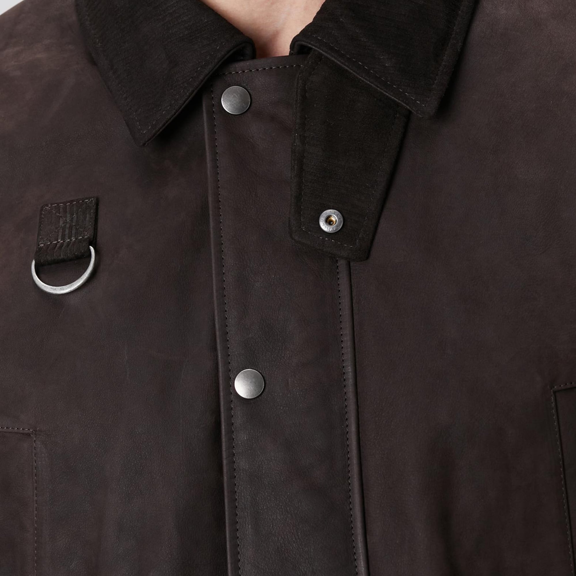 Network Erkek Kahverengi Nubuk Deri Kaban