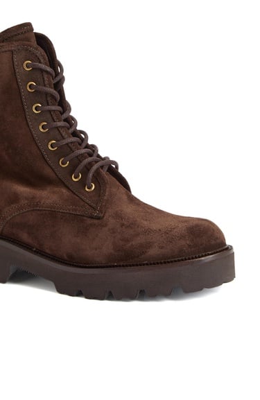  Divarese Kadın Kahverengi Süet Deri Bot